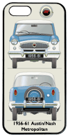 Austin/Nash Metropolitan 1956-61 Phone Cover Vertical